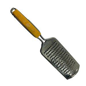 Vintage 70s Travco Stainless Steel Cheese Grater Zester Shredder Hand Held